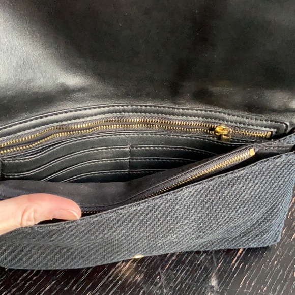 Black and gold studded clutch - Picture 3 of 4